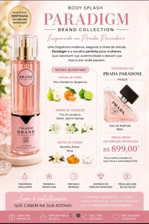 Body Splash - Brand Collection 445 - Inspiração Prada Paradoxo 250ml.