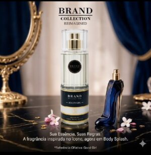 Body Splash - Brand Collection N° 126 - Inspiração Good Girl Carolina Herrera - 250ml.